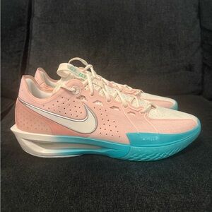 Nike Air Zoom GT Cut 3 Washed Coral Dusty Cactus Basketball Shoes Men’s Sz 14